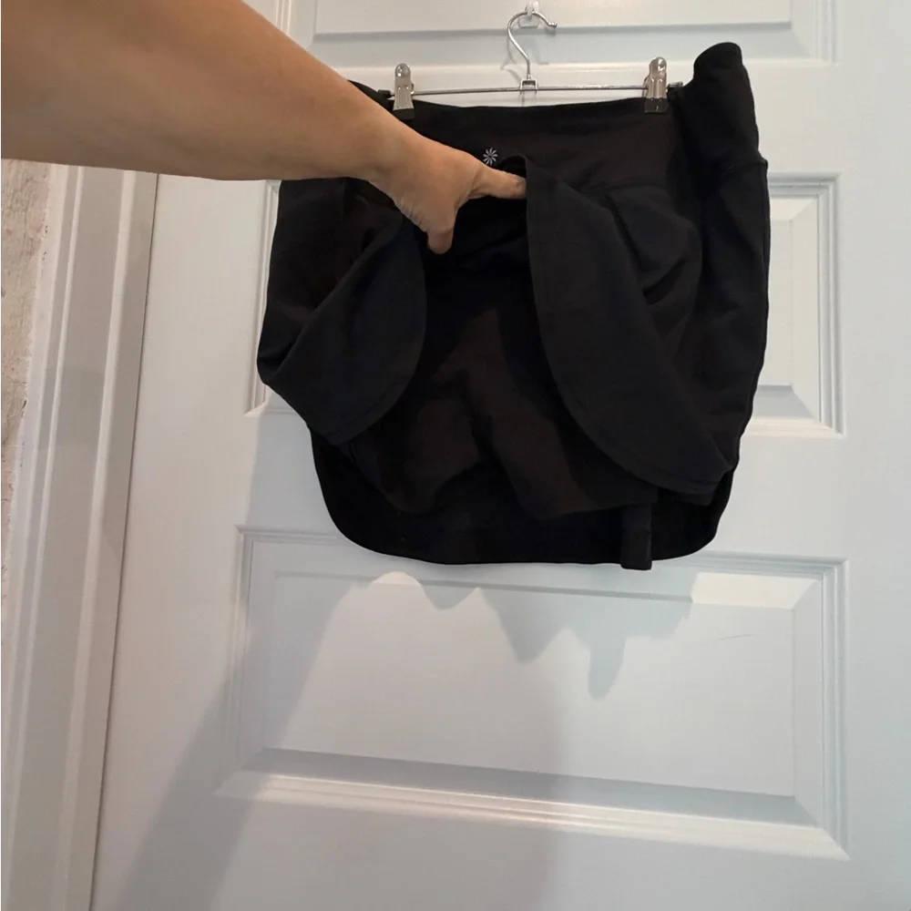 Athleta Black Skort with Zipper Pockets - Picture 6 of 8